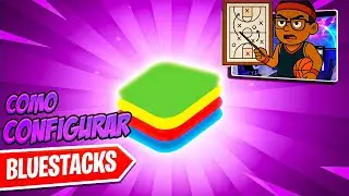 COMO CONFIGURAR o BLUESTACKS pra JOGAR Dunk City LISO no PC! ⚙️🔥