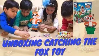 Unboxing Catching The Fox Toy | Watch To See How Many Chickens Does Hungry Fox Eats With Funnies