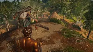Assassin's Creed Odyssey: Stealth in Panoptes the Forest Guardian Bandit Camp