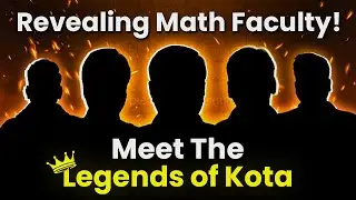 The LEGENDS of Mathematics 🔥😎 eSaral Gurukul Kota Offline Faculty Reveal 💥⚡| IIT JEE