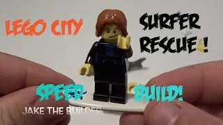 Lego Surfer Rescue Speed Build Tutorial