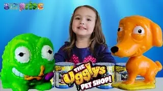 СЮРПРИЗ. МАЙЯ ОТКРЫВАЕТ ИГРУШКИ СЮРПРИЗЫ С ДОМАШНИМИ ЖИВОТНЫМИ ИЗ КОЛЛЕКЦИИ THE UGGLYS PET SHOP!