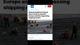 Chine is building to Europe. #news #china #commarcial