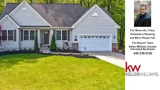 2212 Cambrian Way, Madison, OH Presented by The Bissett Team.