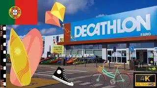 Decathlon 4K - Decathlon store in Europe - Decathlon Portugal, Algarve, Faro - Loja Decathlon