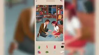 Art puzzle jigsaw art game playing#lovebirds 
