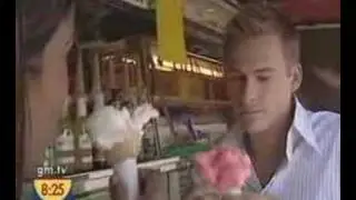 Lee Ryan in Italy