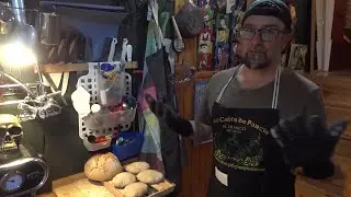 Horneado semanal de varios panes de masa madre