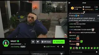 MIZKIF KICK takes on EMIRU - Miz loses $20k gambling
