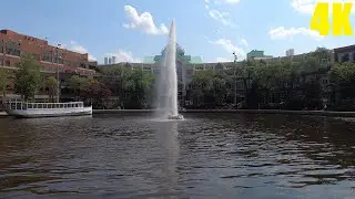 4K Walk in Massachusetts - East Cambridge to Back Bay