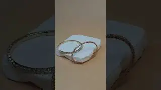 Lab Grown diamond flexible bangle Bracelet.#jewelry #handmade #trending #nyc #labdiamonds