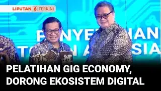 Menko Airlangga Luncurkan Pelatihan Gig Economy untuk Dorong Ekosistem Digital Berbasis AI