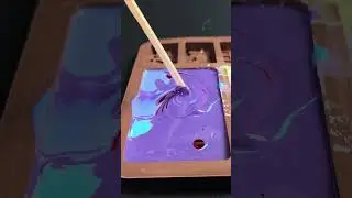 Colorful Chocolate Pouring Satisfaction 🍫✨ASMR
