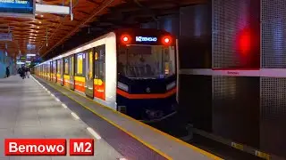 Бемово M2 : Варшавский метрополитен ( Škoda Varsovia )