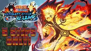 Naruto Blazing: Blazing Festival KCM2 Naruto Summons (5 Steps only)