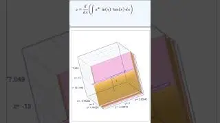 Calculus 3D Plot #integralcalculus