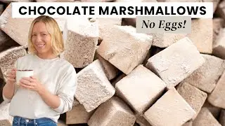 Homemade Chocolate Marshmallows (No Eggs!) &mdash; Cloud-Like & Better Than Store Bought