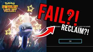Shiny Cyclizar Fail & Reclaim Reaction! Pokemon Scarlet & Violet Shiny Dex