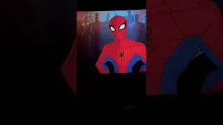 Spectacular Spider-Man in spider man across the spider verse #spiderman