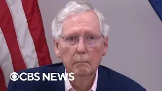 Sen. McConnell reacts to efforts to challenge Trump's tariff authority