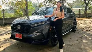 รีวิว HONDA CRV EHEV ES สีเทาเมทิเออรอยด์ 1,589,000-แต่งเต็ม คันที่49 By.เซลล์เมล์โคราช