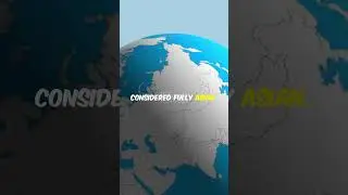 Turkey Moved Continents! #funny #earth #facts #africa #geography #wow #america #massive