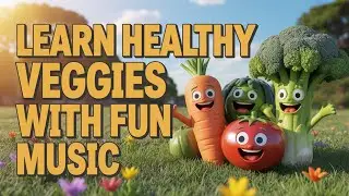 Fun Veggie Songs | Learn English Vegetable Names for Kids with Music and Animation