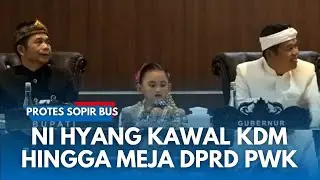 MOMEN KOCAK NYI HYANG Anak Dedi Mulyadi Kawal Bapaknya di Hari Jadi Purwakarta sampai ke DPRD