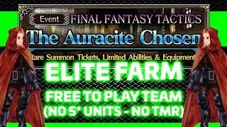 FFT BANNER - THE AURACITE CHOSEN - ELT // FREE TO PLAY UNITS