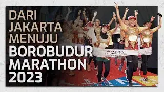 PEMANASAN MENUJU BOROBUDUR MARATHON 2023