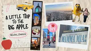 NYC VLOG | A Little Trip to the Big Apple! 🍎