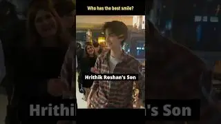 Who has the best smile? #hridhaanroshan #aaravkumar #aaryankhan #starskids #glorybgm #glory #smile