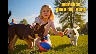 Marshal ( The German Shepherd Dog )Goes To Park !! 🐶 🐕