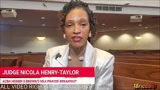 ACBA HOMER S BROWN DIVISION MLK. JR. PRAYER BREAKFAST