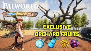 Palworld: Skillfruit Orchard Exclusives - Torrential Blast, Freeze Wall, Thunder Spear and Dark Shot