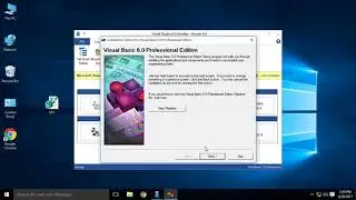 Visual Basic 6 SP6, работающий в Windows 10 64-бит