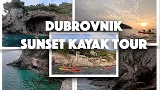 Dubrovnik Sunset Kayak Tour and Cliff Jumping