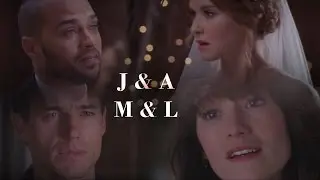 Mark and Lexie X Jackson and April (9x01, 8x22, 10x12)