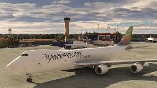 Landing Gear Camera | flight landing wheel | 747 landing gear retraction!MSFS2020.