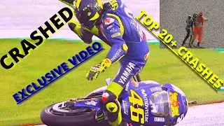 Valentino rossi crash compilation 😱 #27