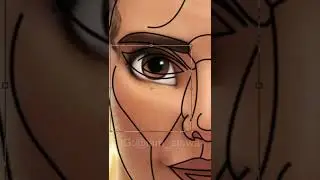 I tried the perfect face on Luisa Madrigal✨from Disney's Encanto✨fabulous✨ #shorts #encanto