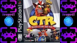 PS1 CTR Crash Team Racing: ALL BLUE TOKENS LETTERS