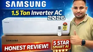Samsung's New Bespoke AI Inverter AC 2026 🔥 1.5 Ton 5 Star | Full Demo & Honest Review