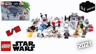 LEGO Star Wars 75307 LEGO STAR WARS ADVENT CALENDAR (2021) Speed Build & Visual Review