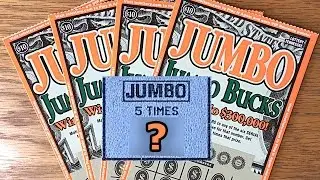 4X Jumbo Jumbo Bucks! Tennessee Lottery Scratch Offs
