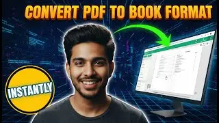 How to Convert PDF into Book Format | Step-by-Step Tutorial
