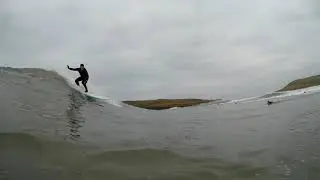 surfing GOWER  llangennith feb  2018  jonny purton jem how