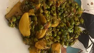 “Quick & Easy  simple 10 mins Aloo Matar Recipe “ 