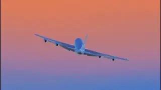 Old aircraft spotting in RFS  (With morning sunrise, music and real sounds!)