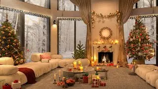 Christmas Serenity in Every Jazz Note | Cozy Bedroom Dreams in Festive Harmony 🌙🎁